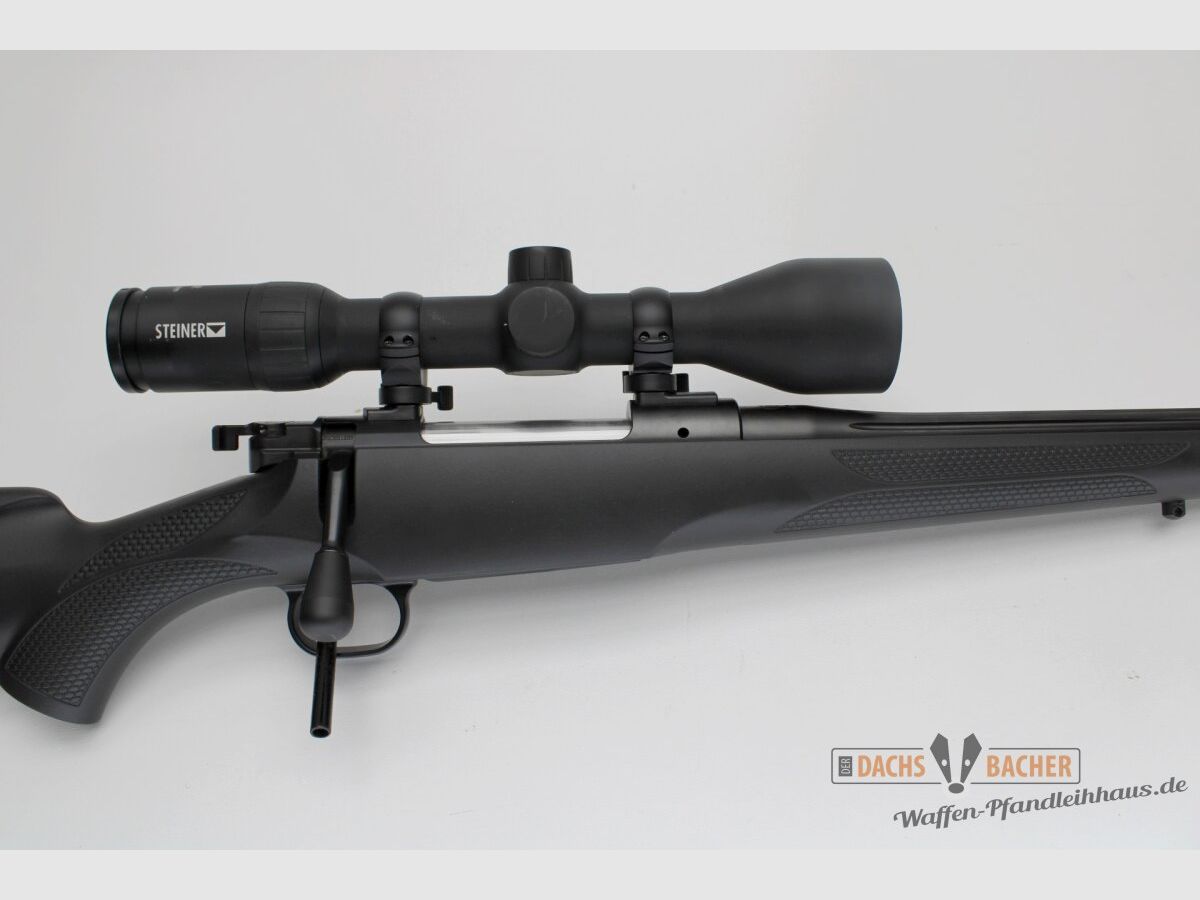 Fusil à répétition Mauser M12 Black Impact cal. 308 Win avec Steiner 2,5-10x50
