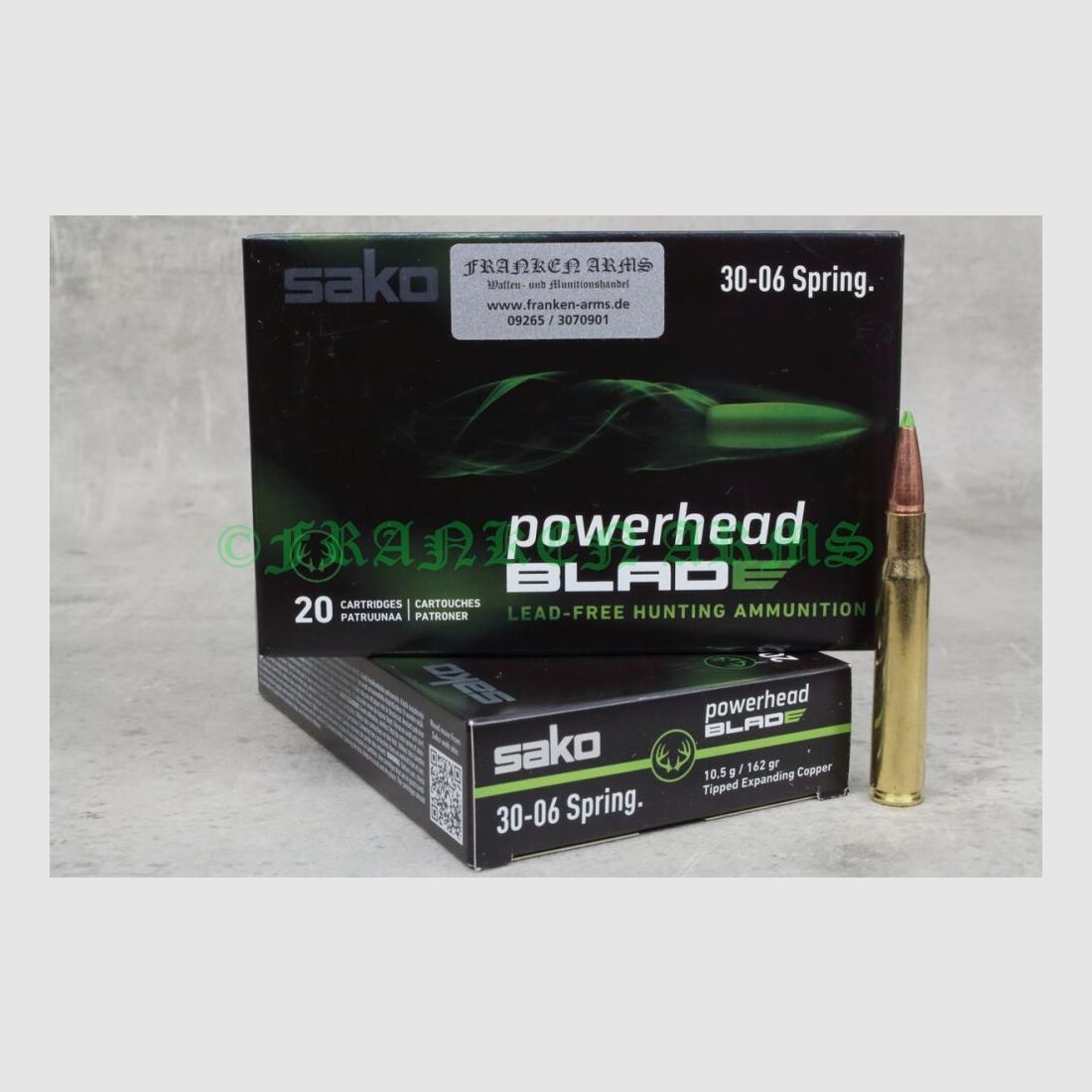 Sako Powerhead Blade .30-06 Spr. 162gr. 10,5g 20 Stück Staffelpreise