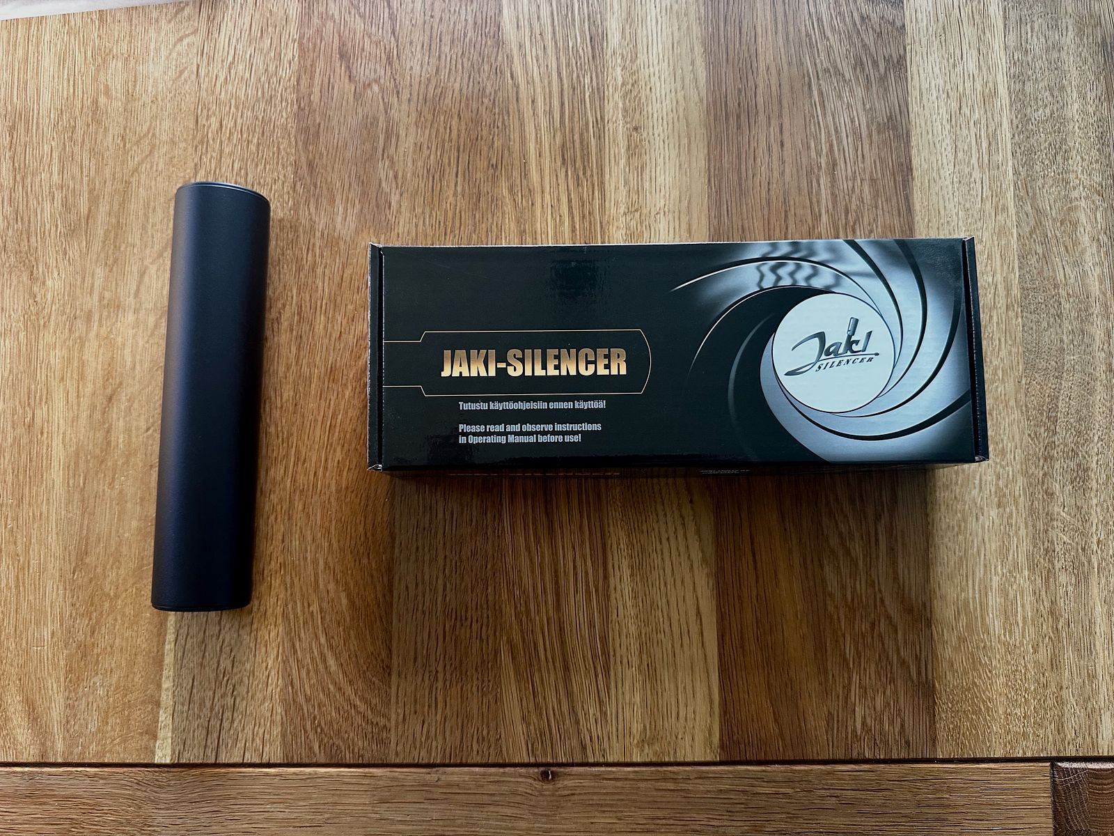 JAKI Titanium Super M15.1 caliber .30 silencer