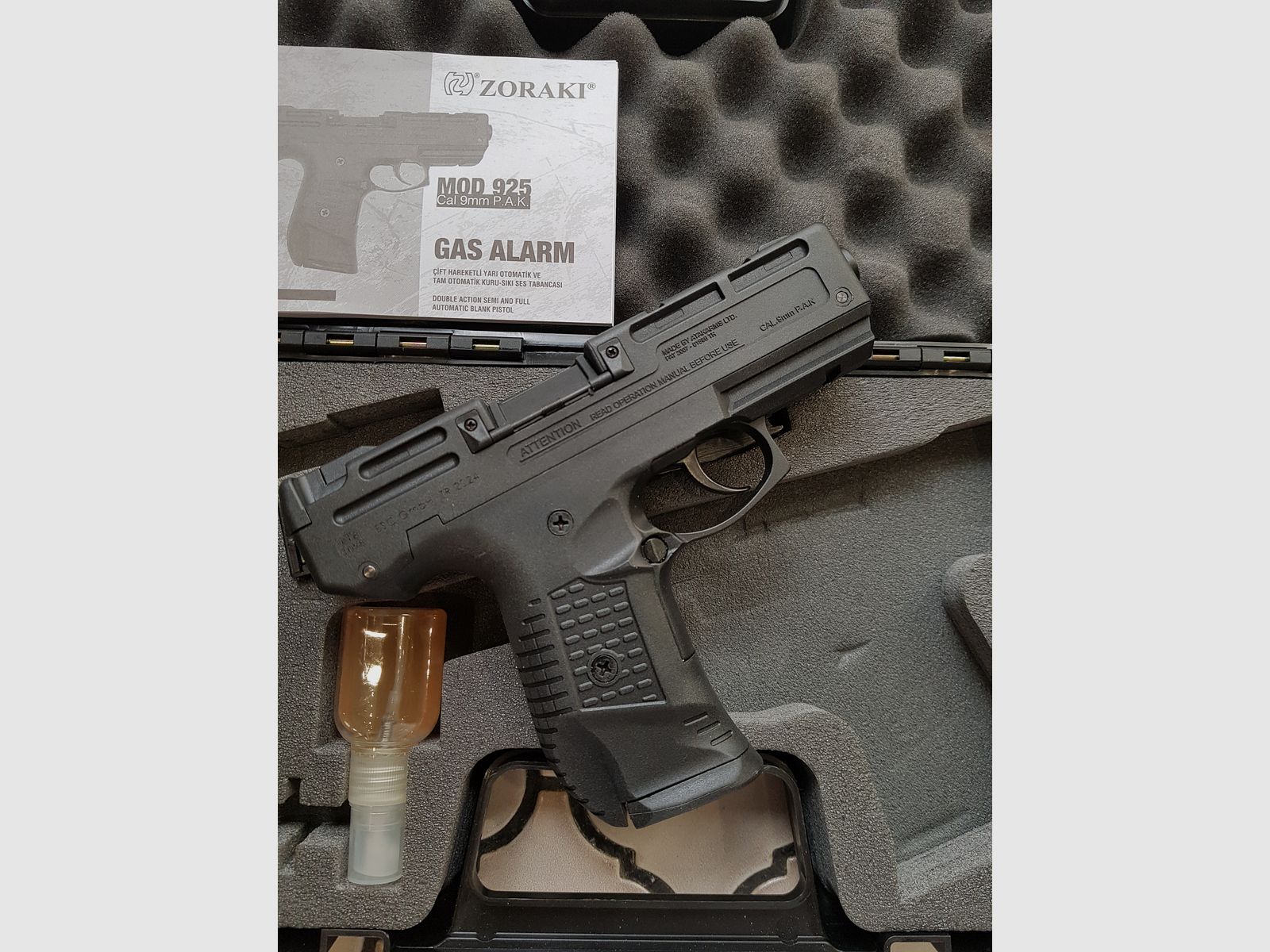 Zoraki 925 PAK, Neu und unbeschossen.
