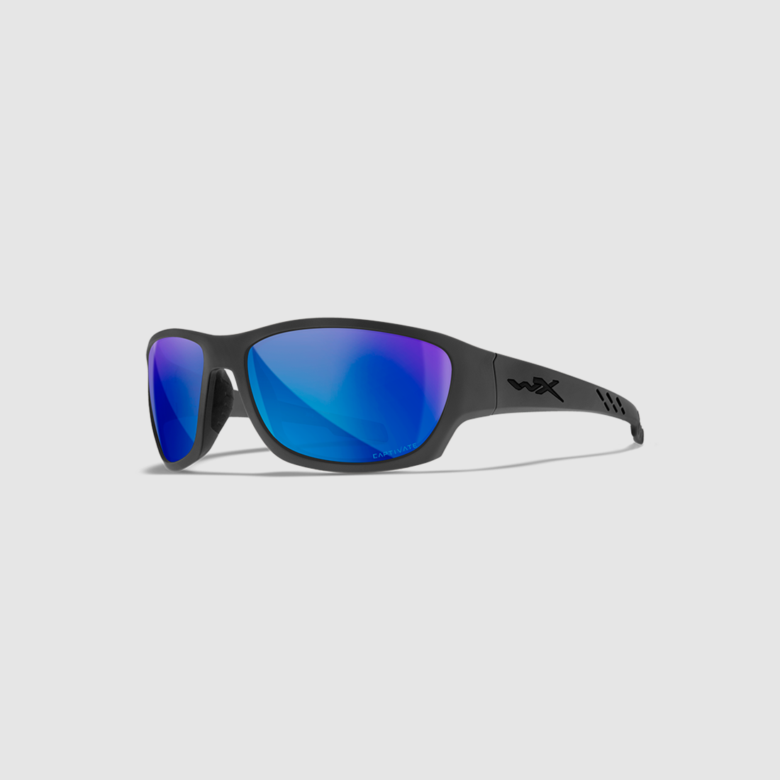 Wiley X Schutzbrille CLIMB Matte Grey – Captivate Blue Mirror, Bild 1 von 2