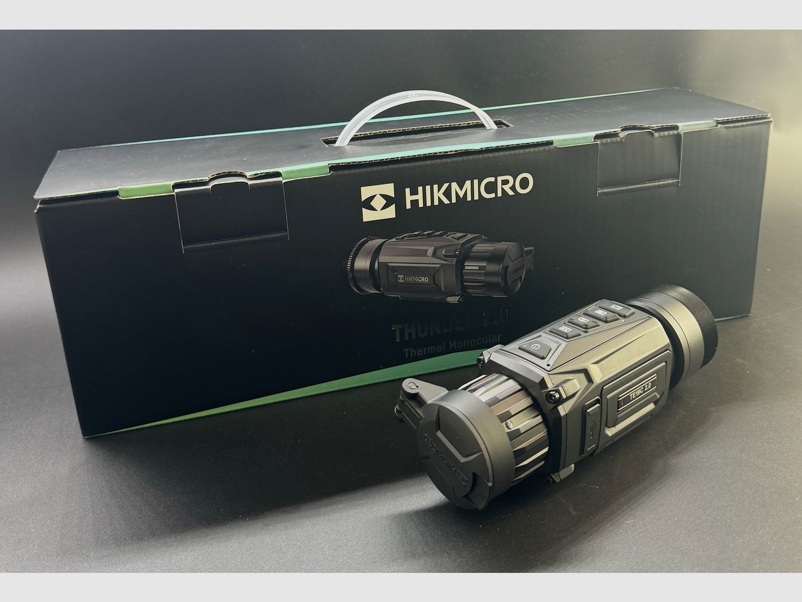 Aussteller Hikmicro 50-2-083 Clip-On Thunder TE19C 2.0 Wärmebildvorsatzgerät 256x192 Pixel 12µm