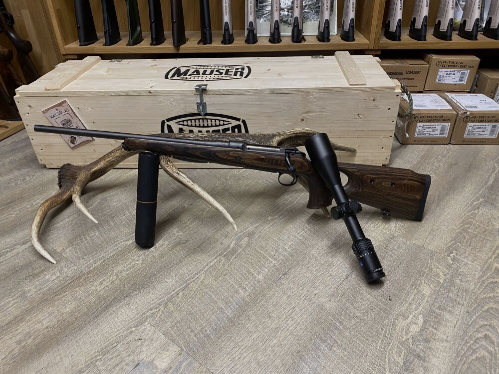 Sauer 101 GTI, left, with Zeiss Conquest V4 3-12x56, image 1 of 2