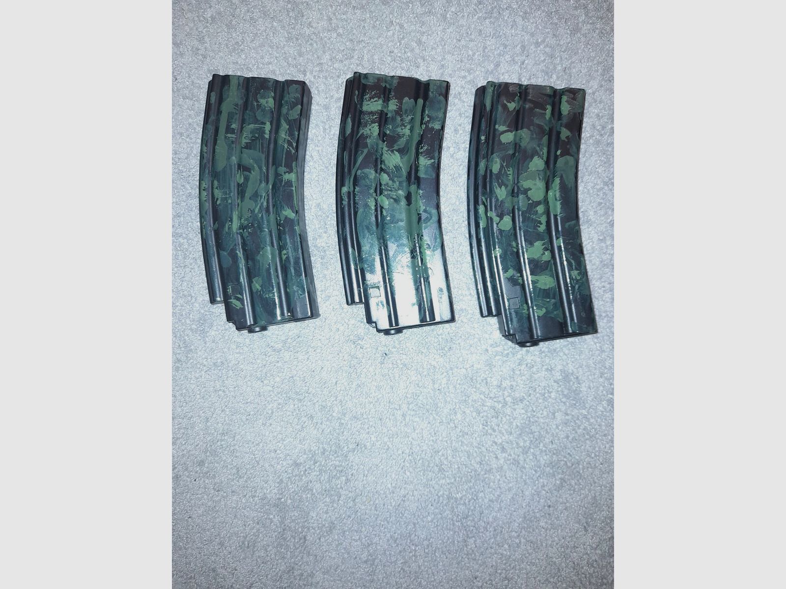 M4 AEG Softair 0.5J GSG Sport-Serie camouflage jungle vert ensemble complet