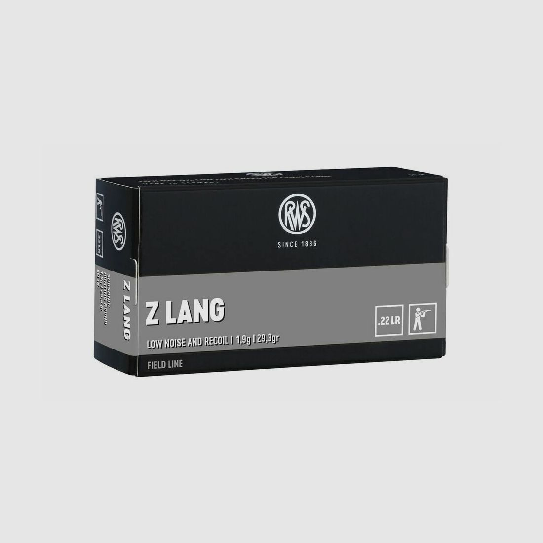 RWS Z Long 1,9g/29grs à 50 .22lr, image 1 sur 2