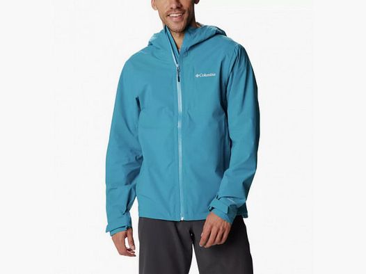 OMNI-TECH WATERPROOF SHELL JACKET DEEP MARINE COLUMBIA