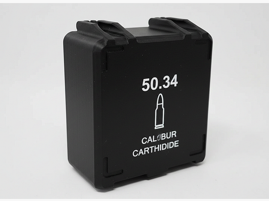 Filamelt Munitionsbox / 45-70 Government / 'Klapp- / Rastdeckel' / Patronenbox, Ammo Box
