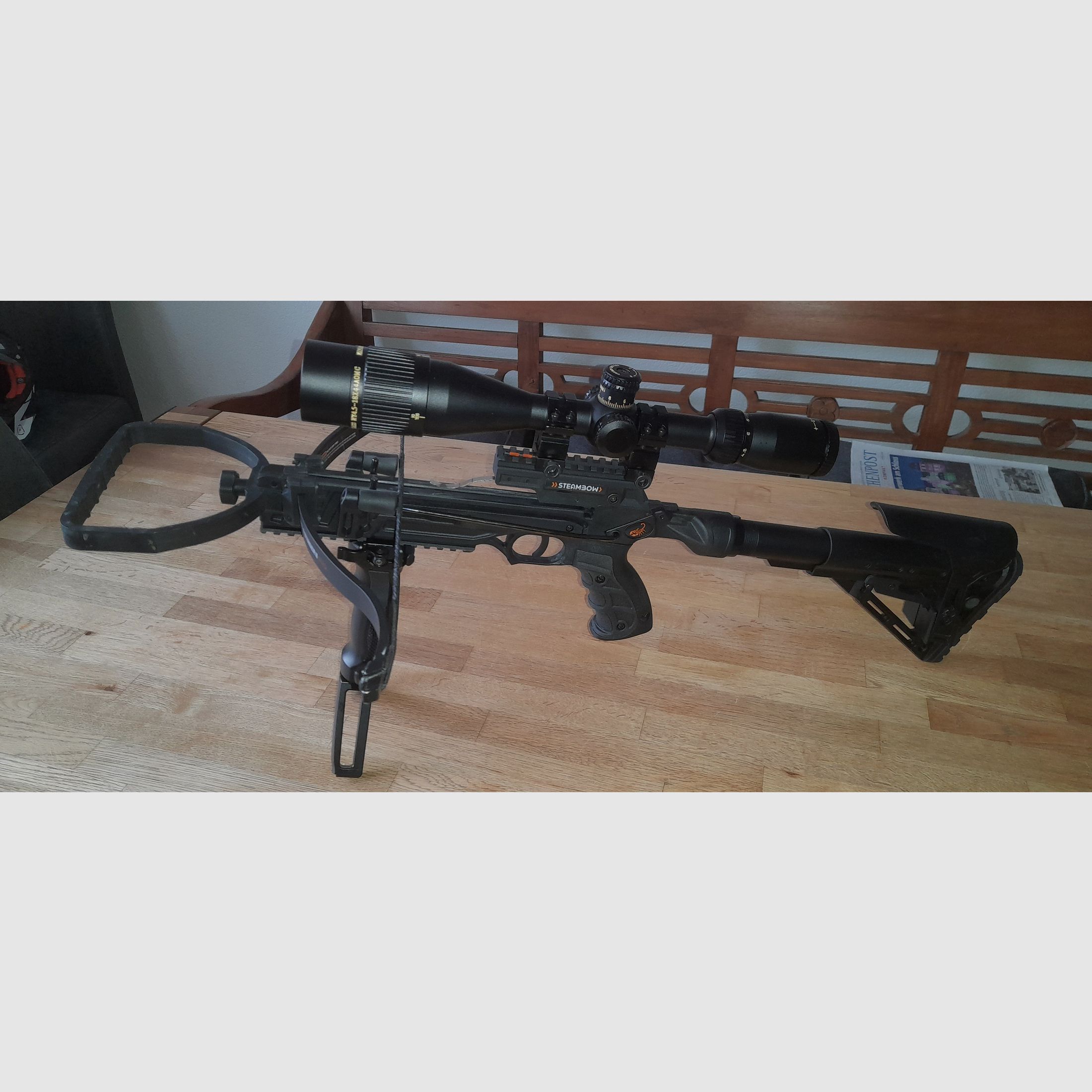 Steambow Stinger AR6 Survival arbalète à tir unique