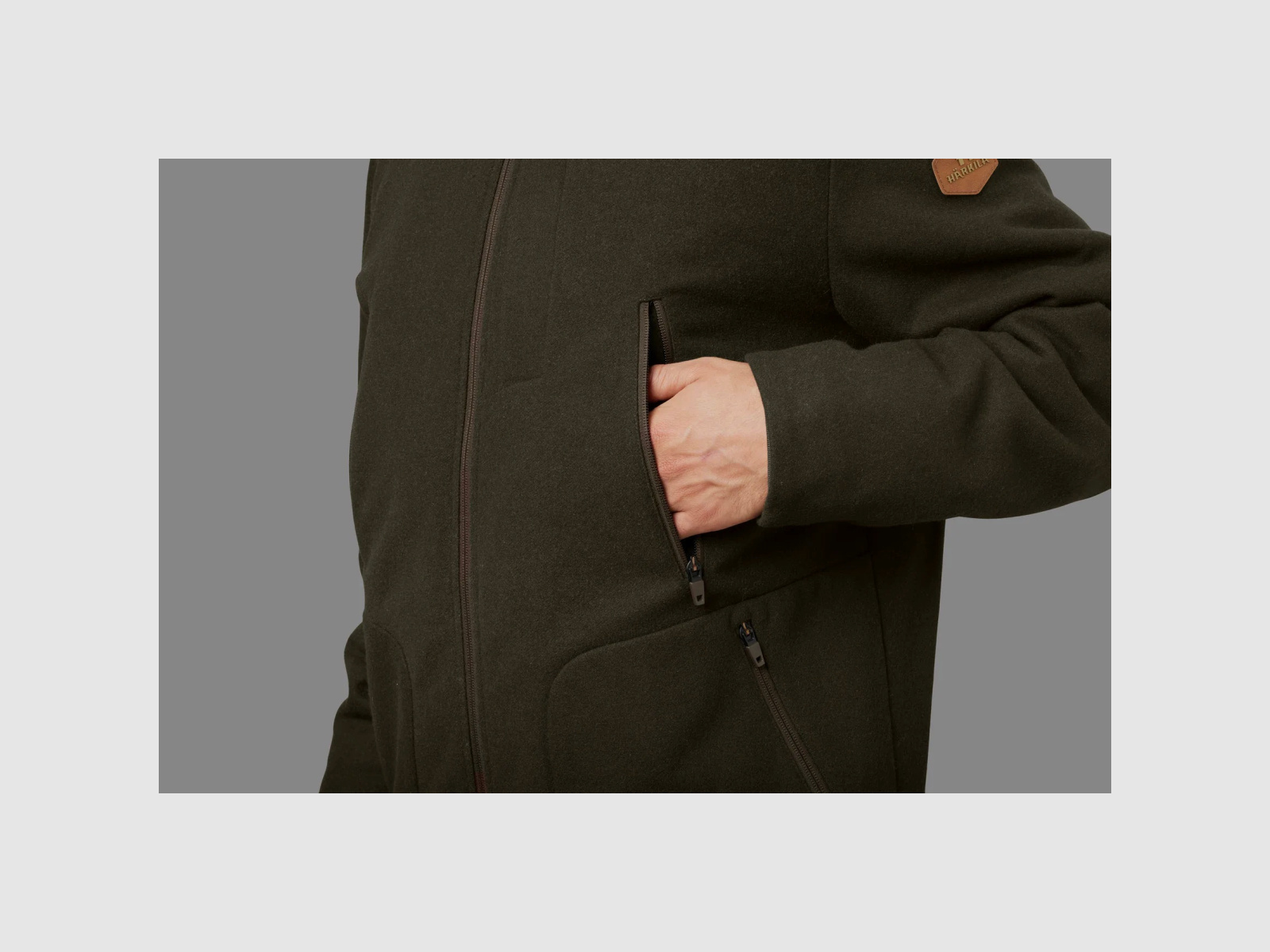 HÄRKILA Metso Winter Jacket Willow Green/ Shadow Brown