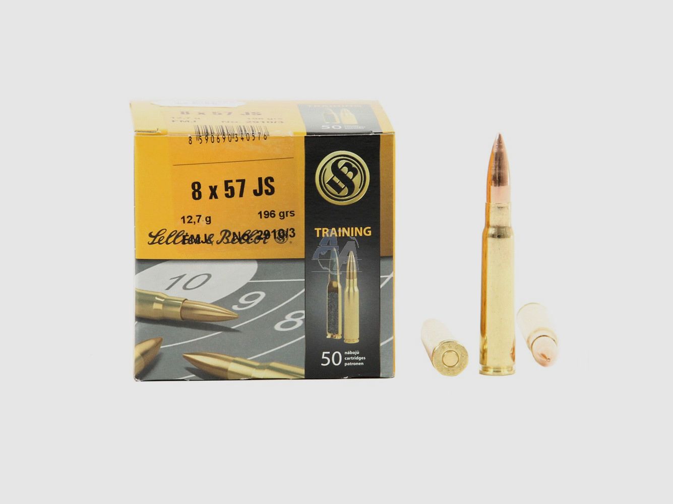 CAL. 8X57 JS RWS EVOLUTION 200 GRAINS Verpackung 20 Stk., Bild 37 von 38