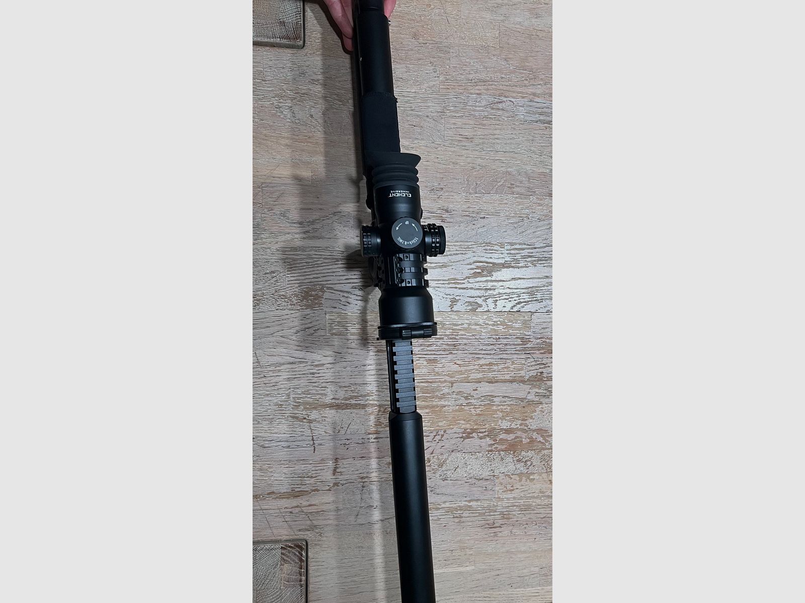 Leshiy 2 All Black - 350mm - 5,5 und ELEMENT Immersive Serie 14x50 MRAD