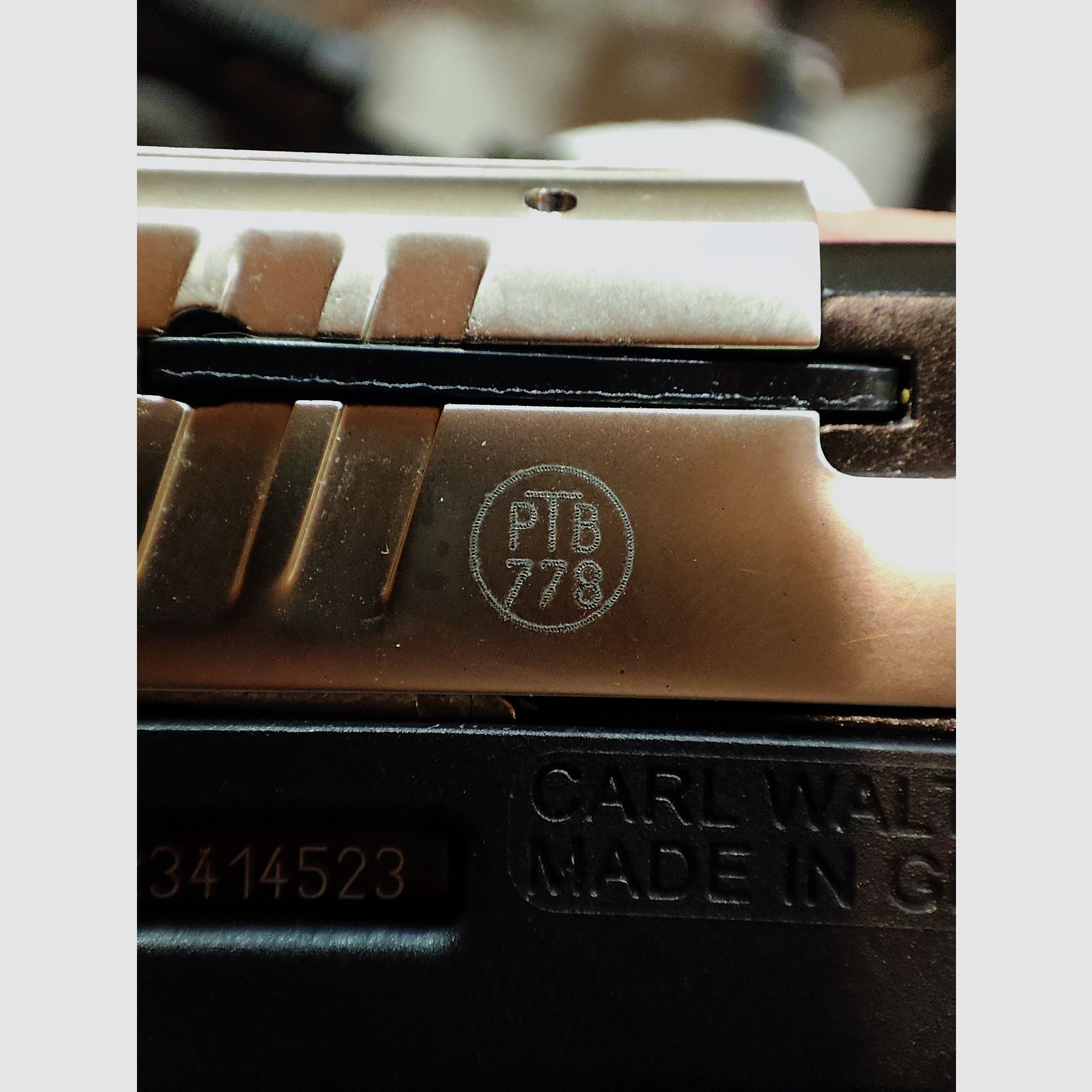 Walther P22Q Nickel 9mm PAK neuwertig mit Zubehör