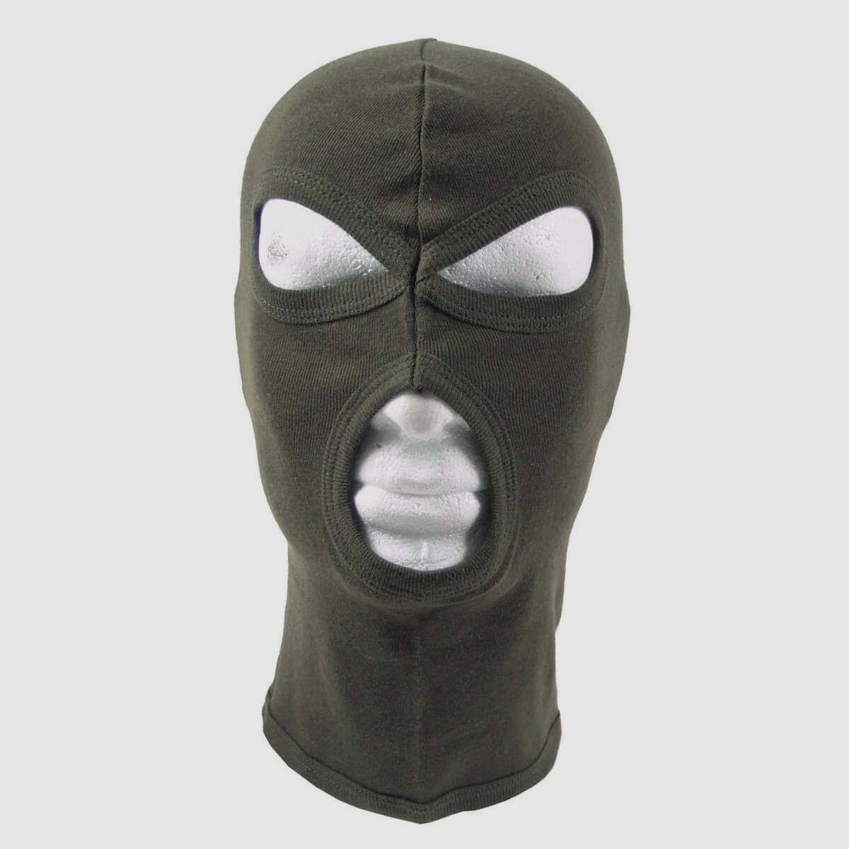 Sturmhaube 3 Loch - Oliv