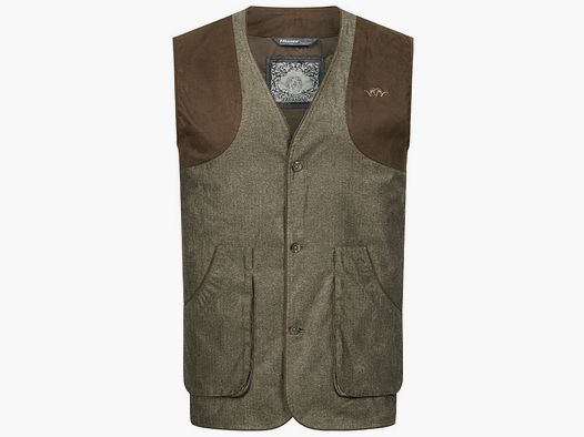 Blaser Vintage Wing Weste olive melange/schwarz