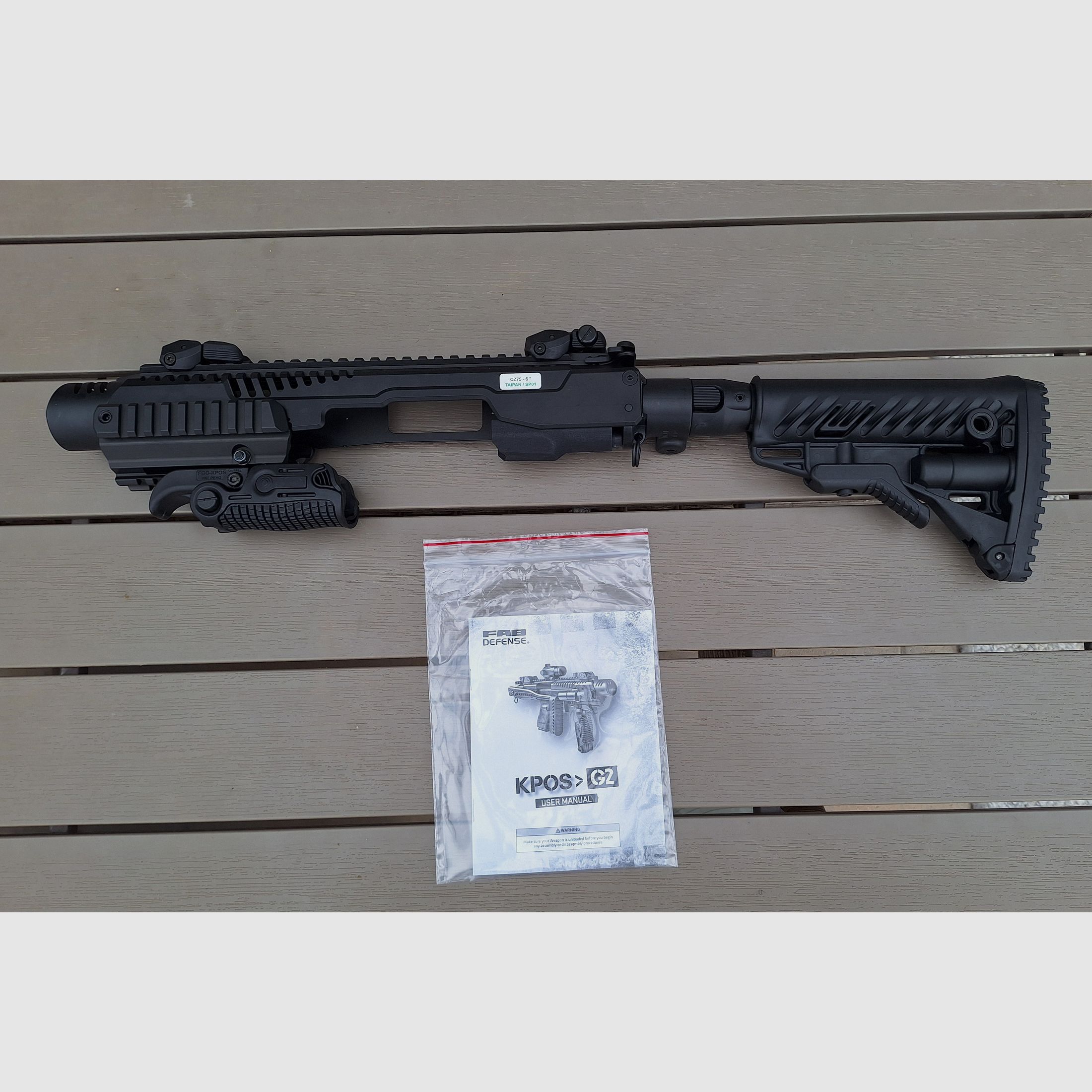 Anschlagschaft FAB Defense KPOS G2