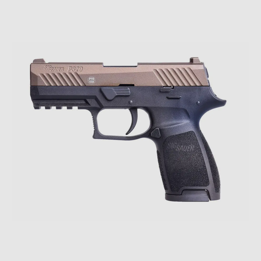 SIG SAUER P320 BRONZE SCHRECKSCHUSSPISTOLE IM KALIBER 9 MM P.A.K.