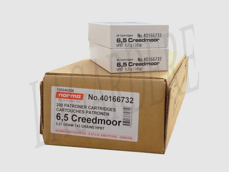 NORMA GOLDEN TARGET 143 GRS HPBT (Patrone mit Geschoss)