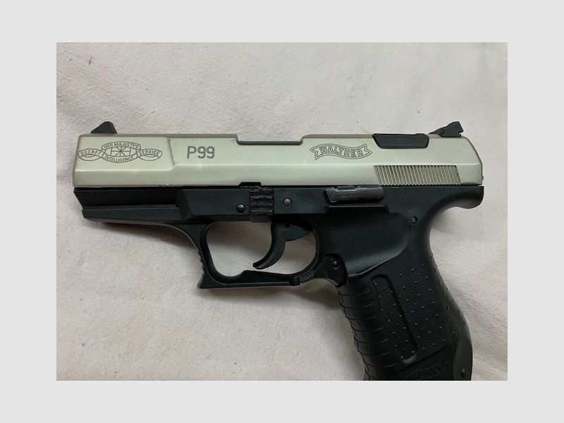 Walther P99 Schreckschuss Pistole 9 mm P.A.K. bicolor 