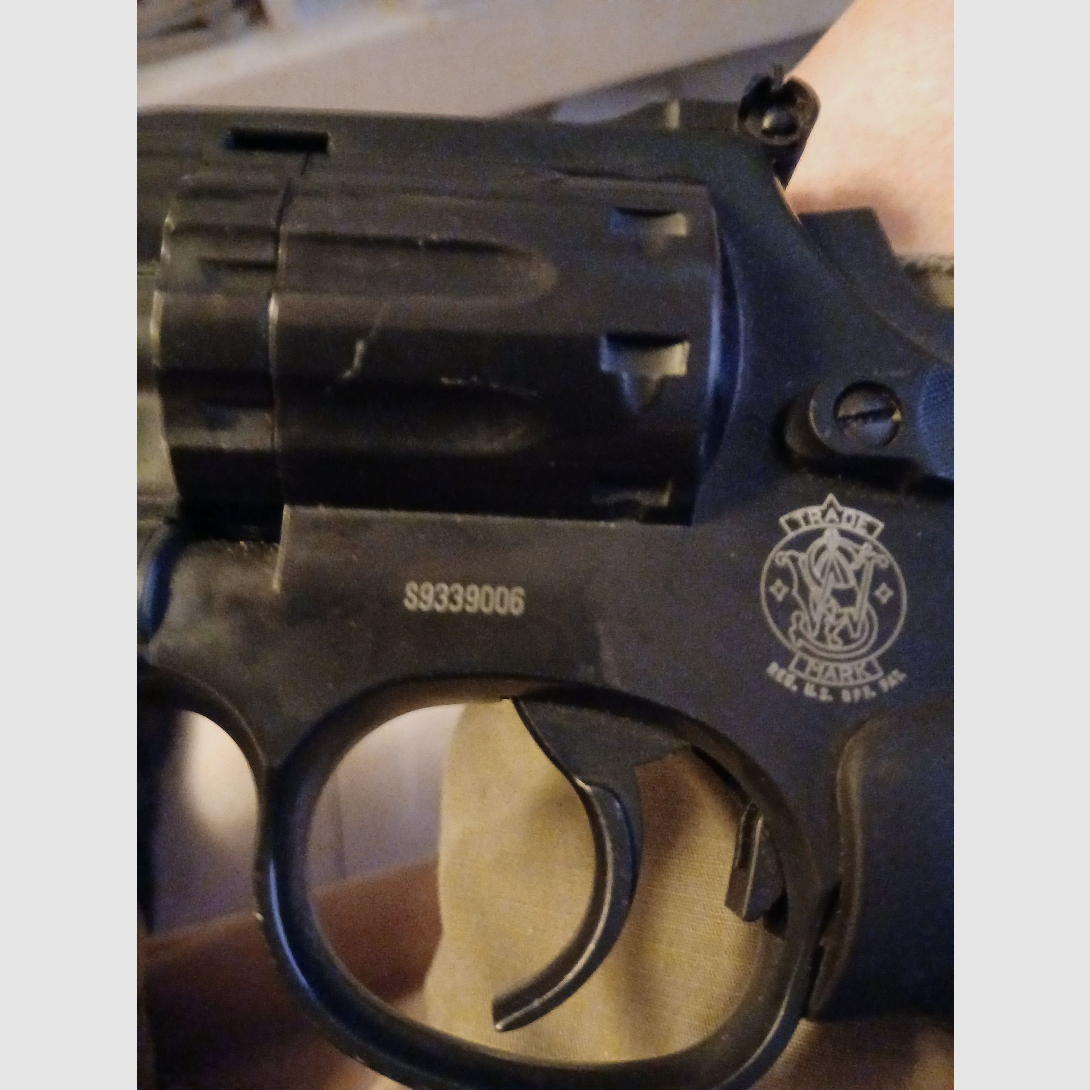 Pistolet à gaz Smith & Wesson, 4,5 mm Diabolo, similaire à Dirty Harry