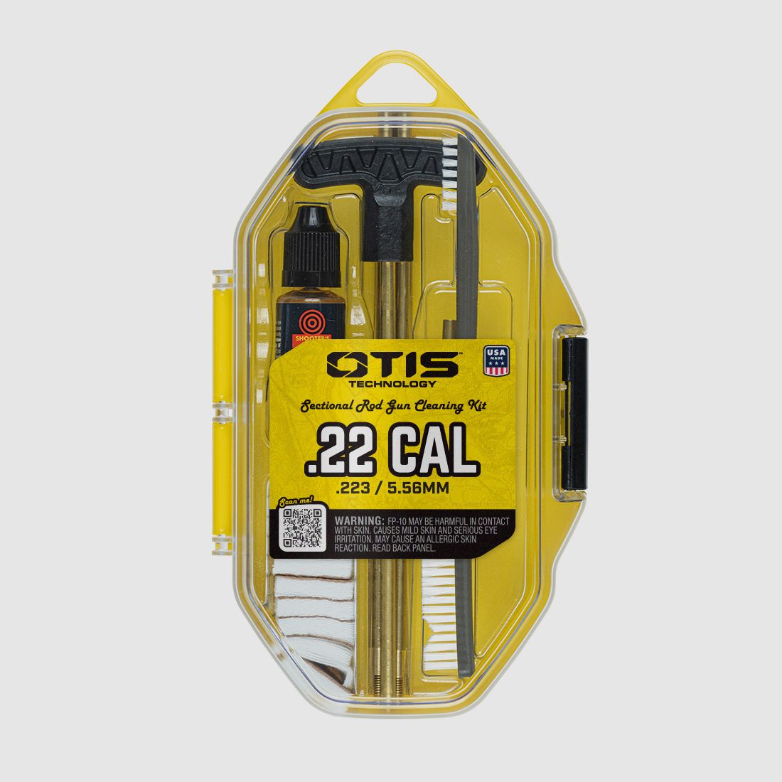 Set di pulizia Otis per .22/.223 incluso box di stoccaggio