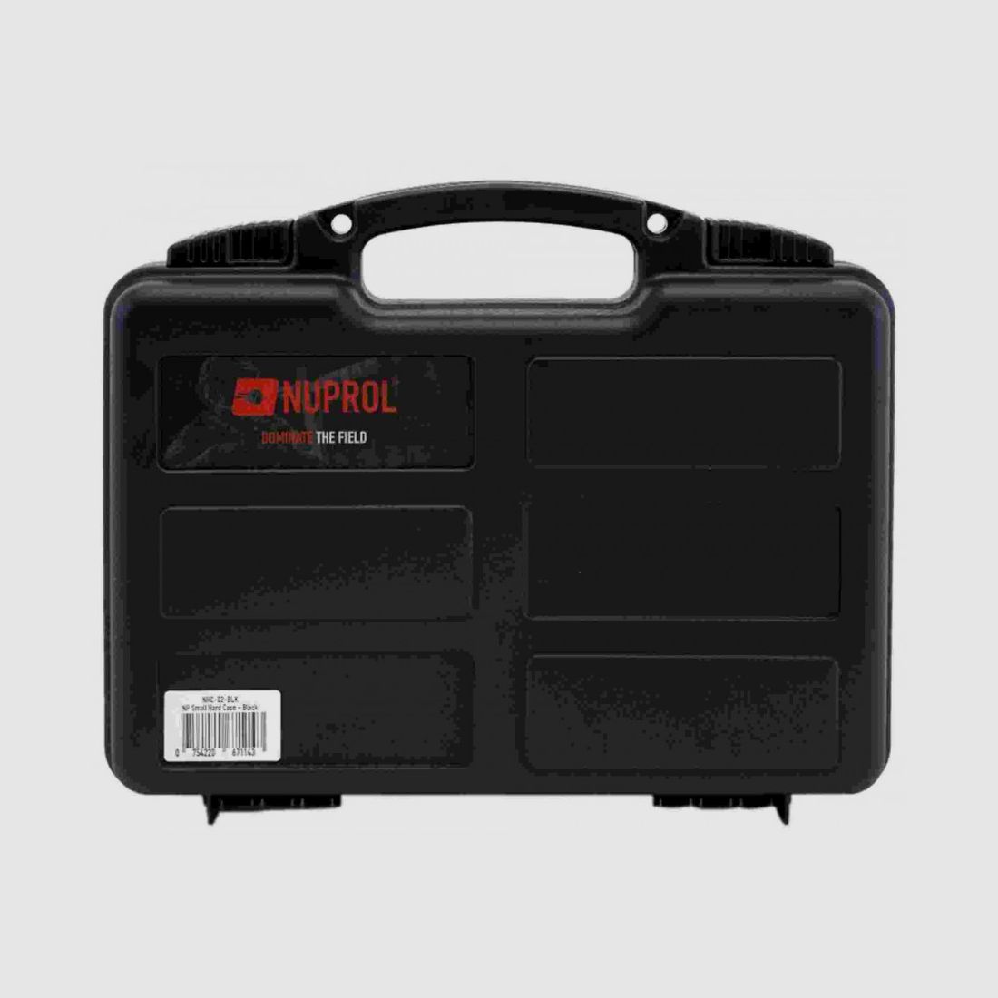Schwarz Waffenkoffer 31 X 25 X 8 cm - Nuprol, Bild 1 von 3