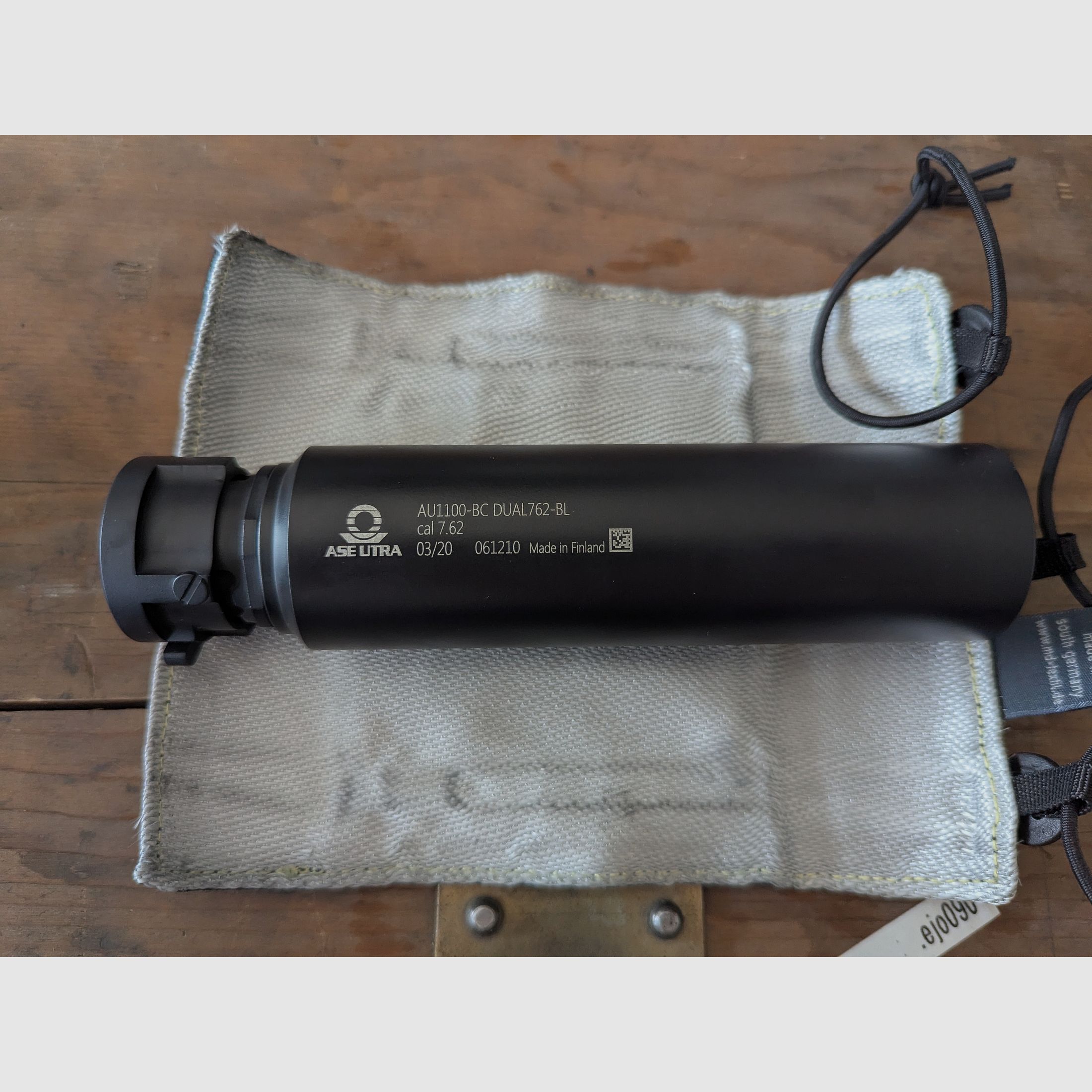 Silencieux ASE UTRA DUAL .30 7,62 AU1100-BC M17x1 M15x1 MR308 Klärig Engineering Borelock