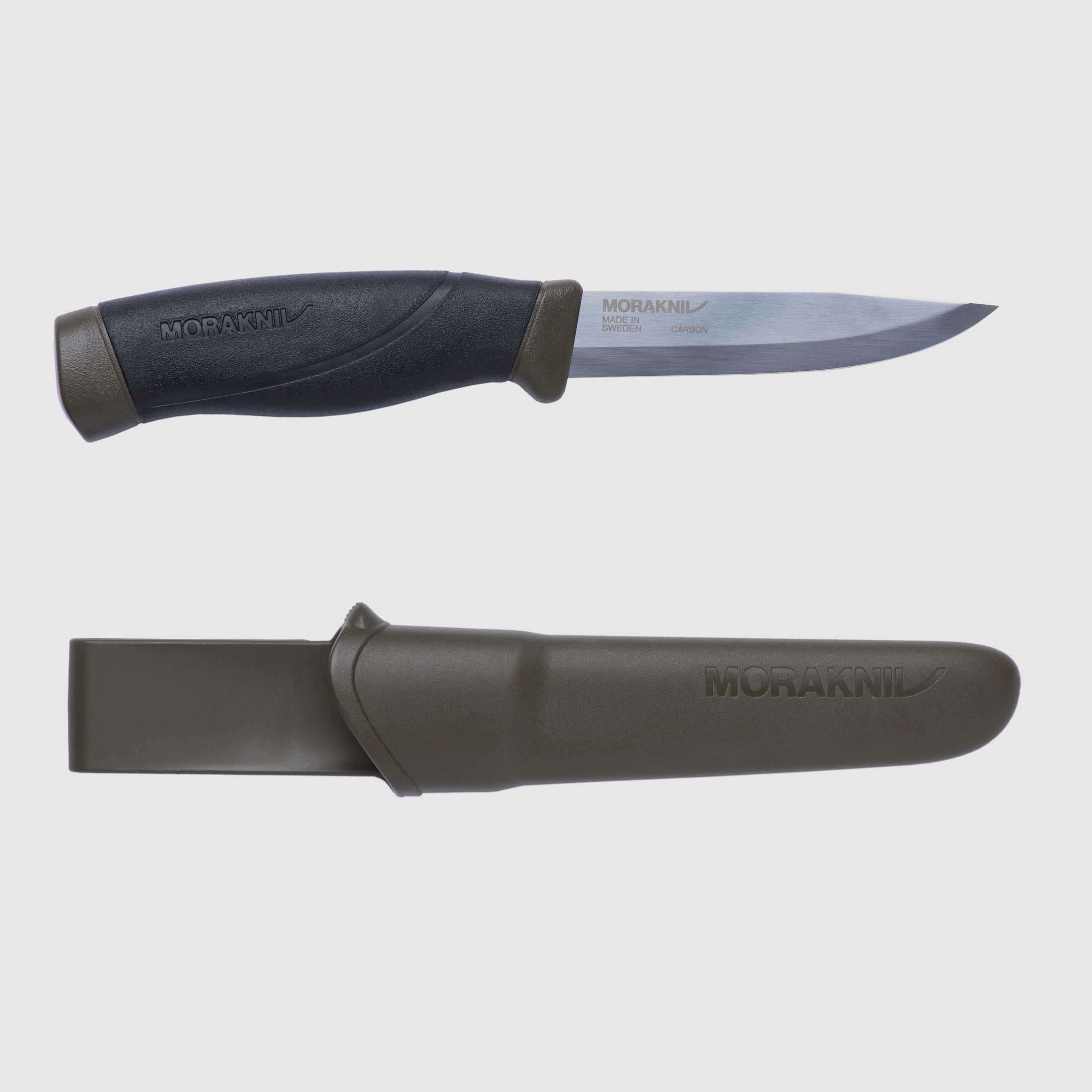 Couteau Morakniv Morakniv Companion Heavy Duty MG, vert Acier au Carbone
