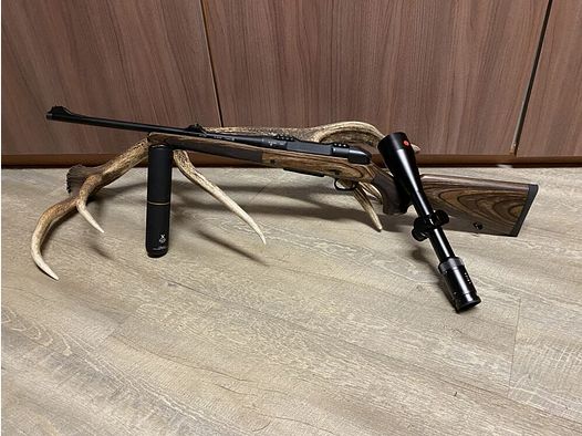 Haenel Jaeger NXT, met Leica Amplus 6 2,5-15x56 i
