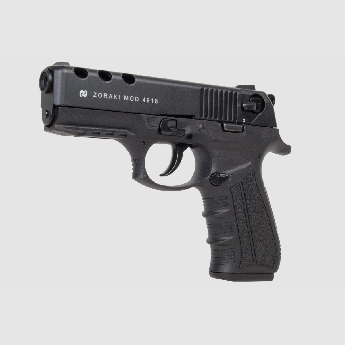 ZORAKI 4918 Schreckschuss Pistole 9mm P.A.K. SCHWARZ