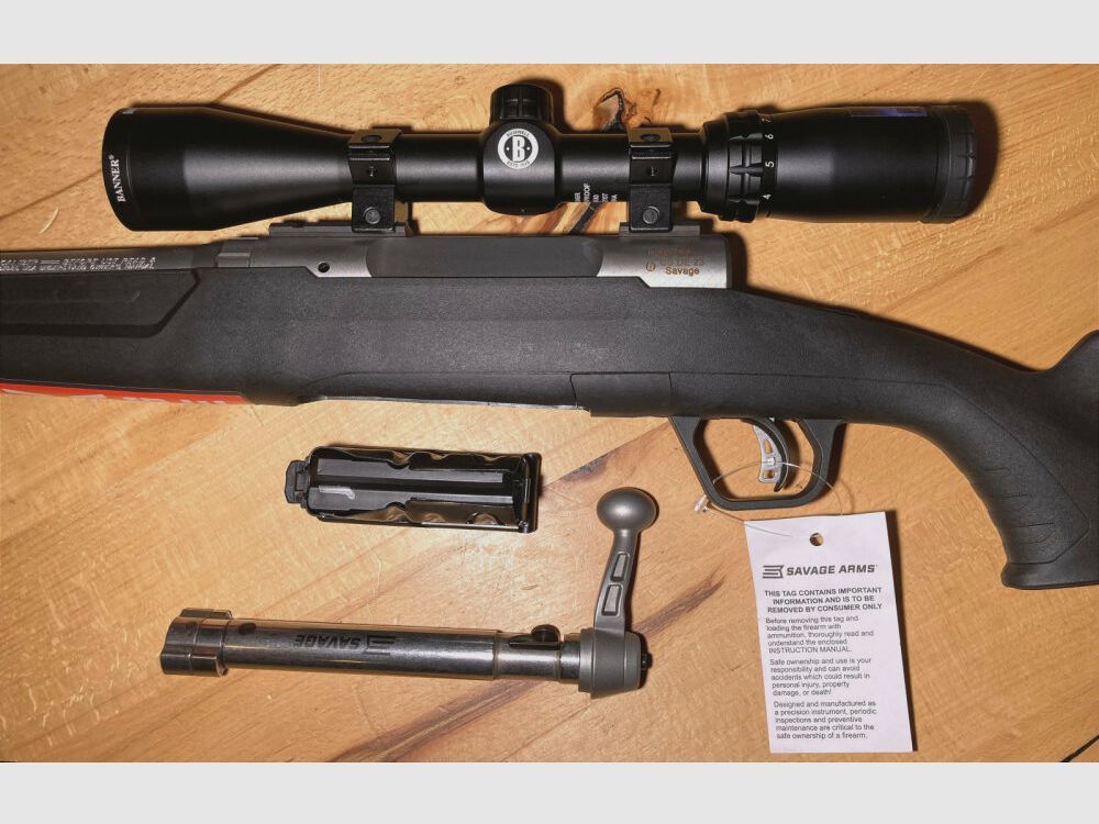 Savage Axis II XP 6,5 Creedmoor m. Bushnell Banner 3-9x40