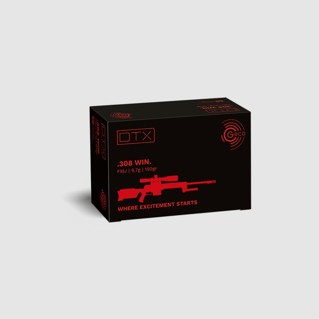 GECO Centrefire rifle cartridges GECO DTX