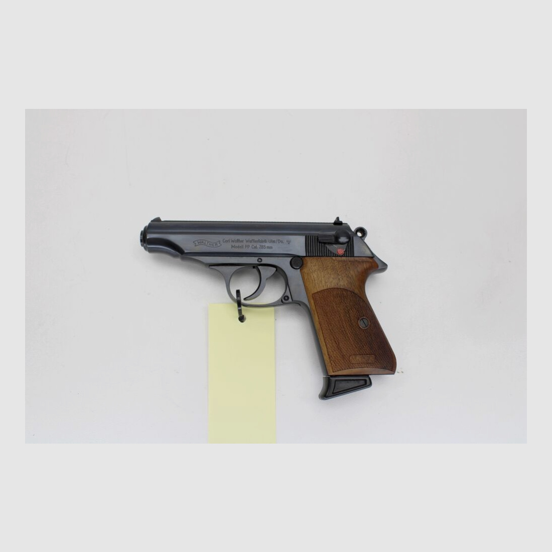 Walther PP pistol with KN grip scales 7.65mm Browning