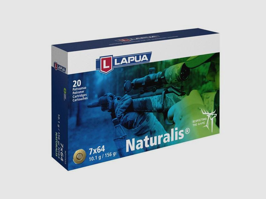 Lapua 7x64 Naturalis 10,1g - 156gr.