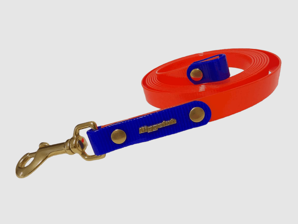 Niggeloh BioThane smycz do ciągnięcia i szkolenia Glossy