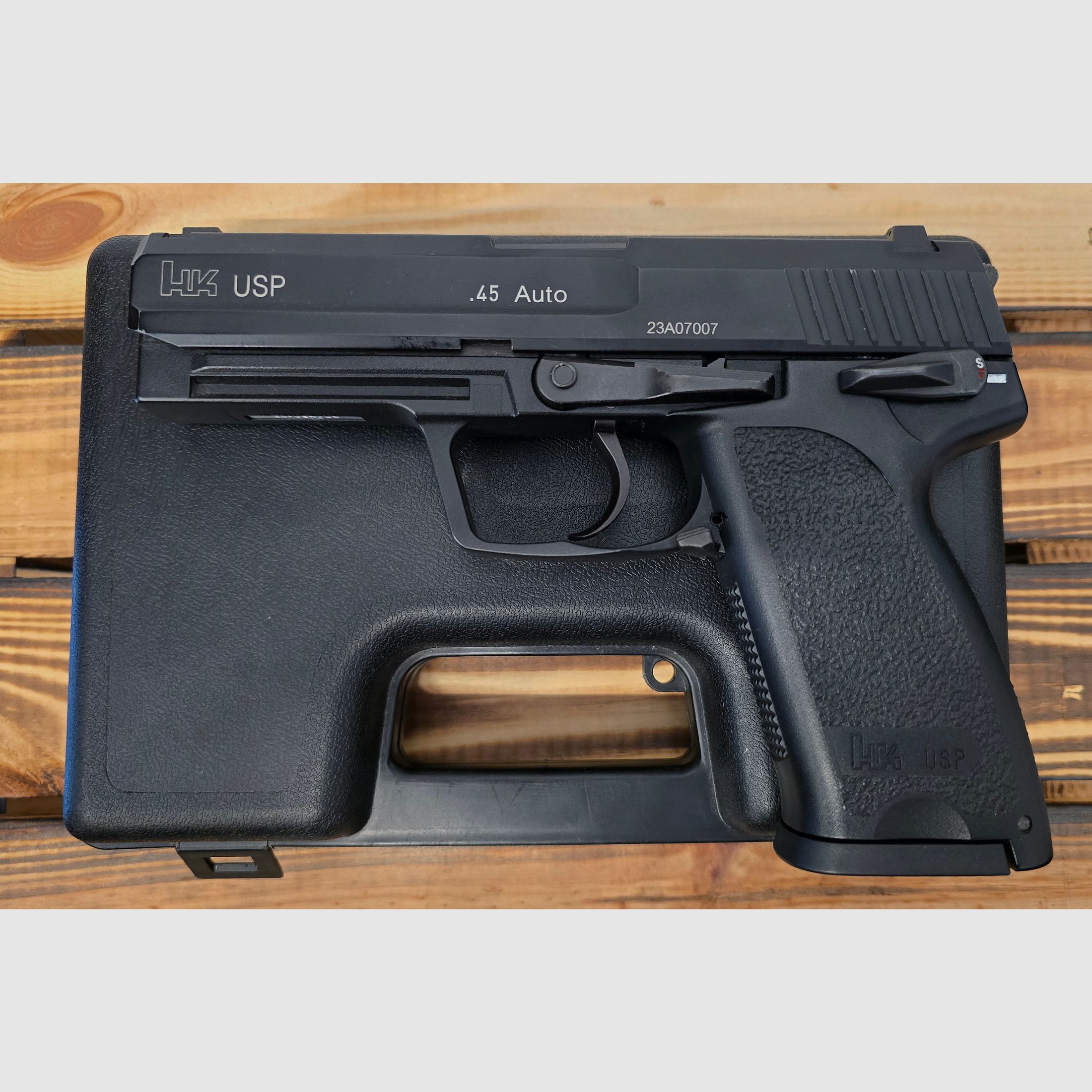 Heckler und Koch USP .45 GBB softairpistool DA, prijs bespreekbaar, afbeelding 4 van 11