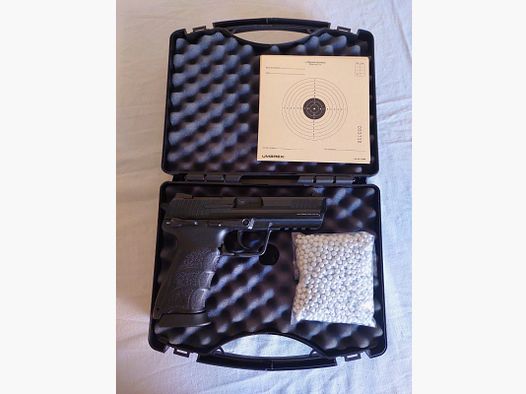 HK 45  6mm GBB + accesorios