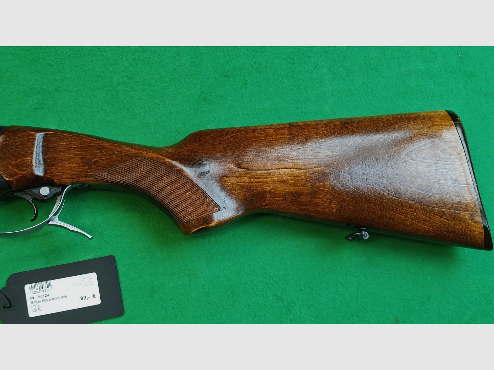 Baikal IJ18-M 12/70 Einzelladerflinte Handspanner