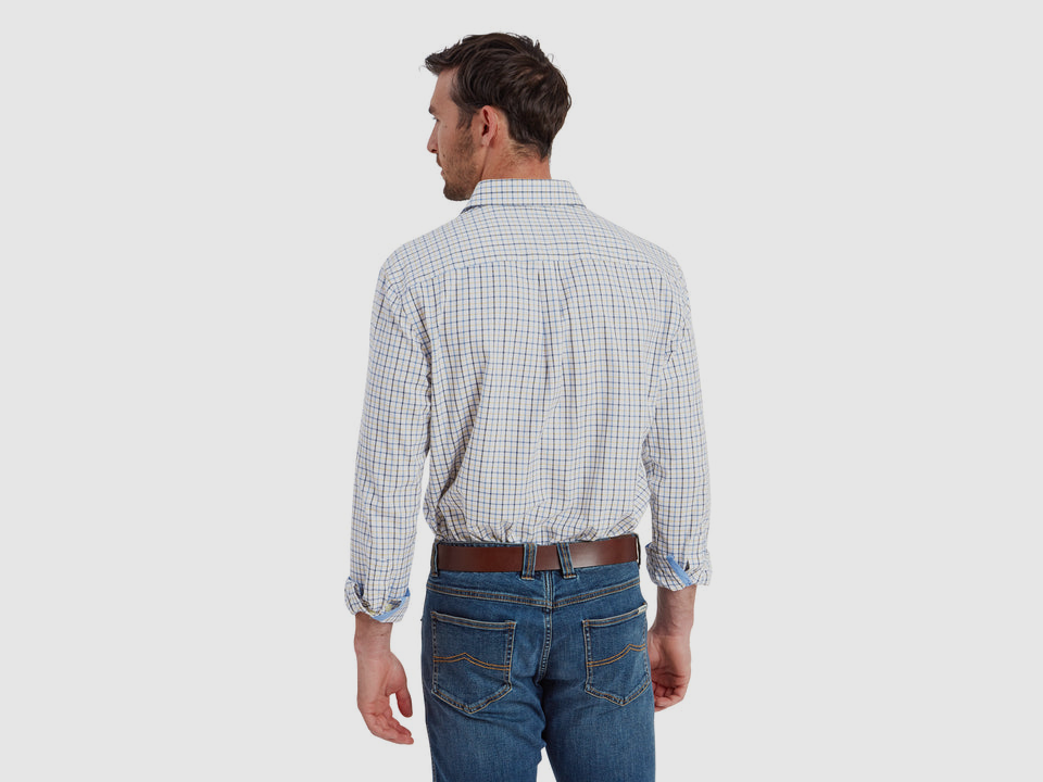 Schöffel Milton Tailored Shirt M Navy Blue, afbeelding 4 van 4