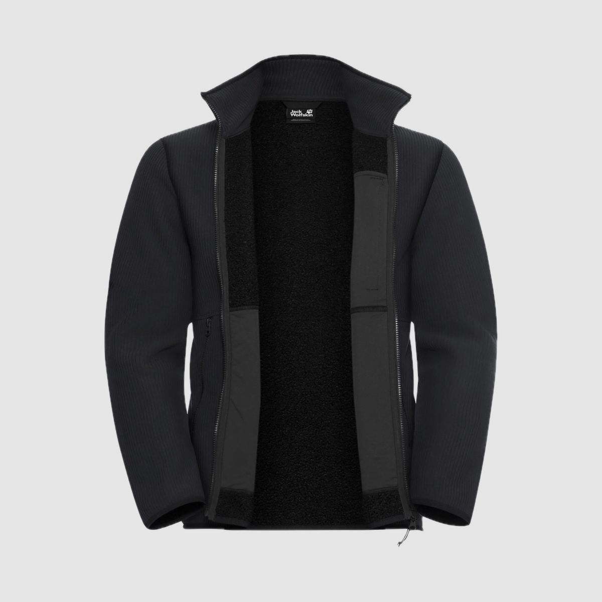 JACK WOLFSKIN Lake Ridge Jkt M Fleecejacke Herren Black