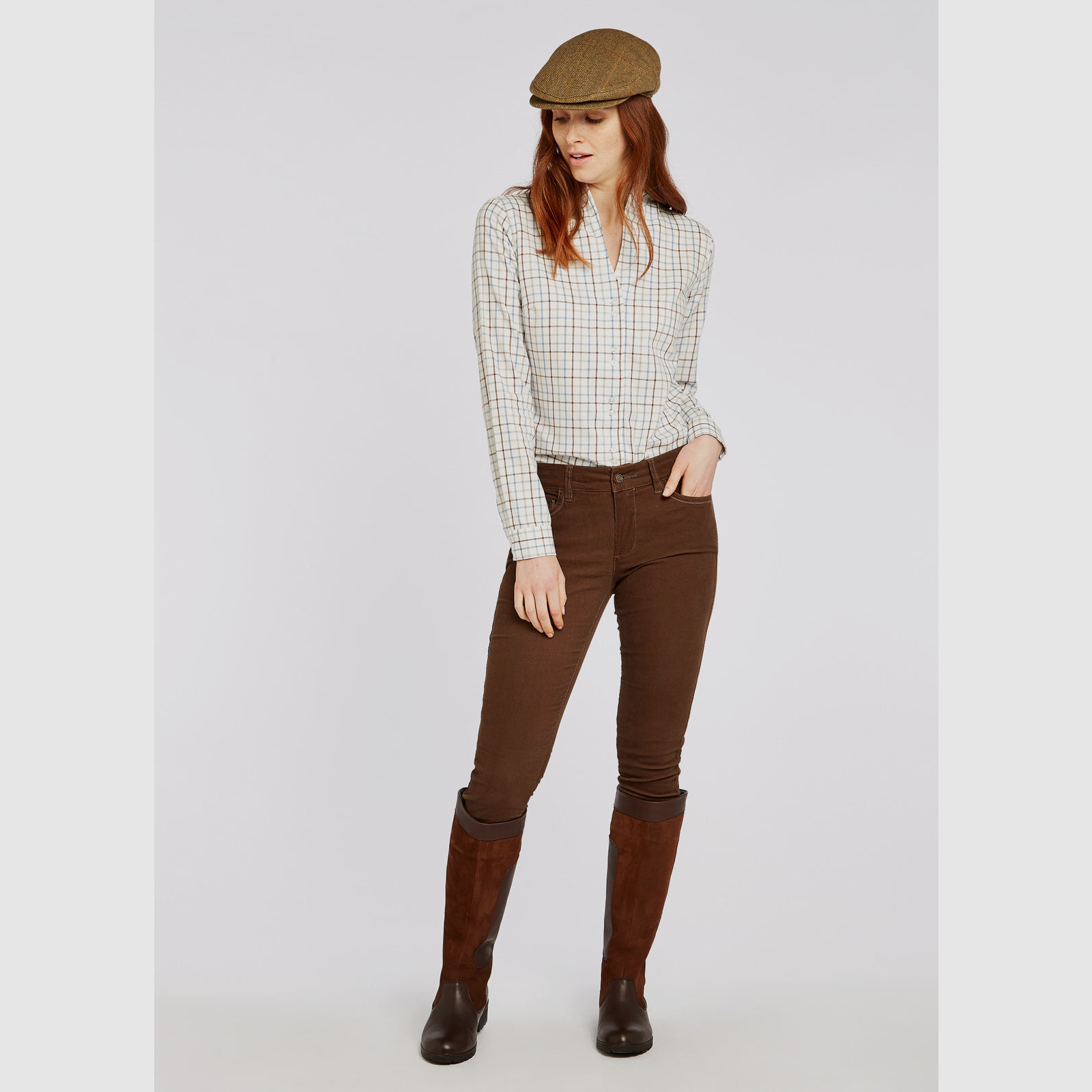 Dubarry of Ireland Pantalon en velours côtelé Honeysuckle mocha