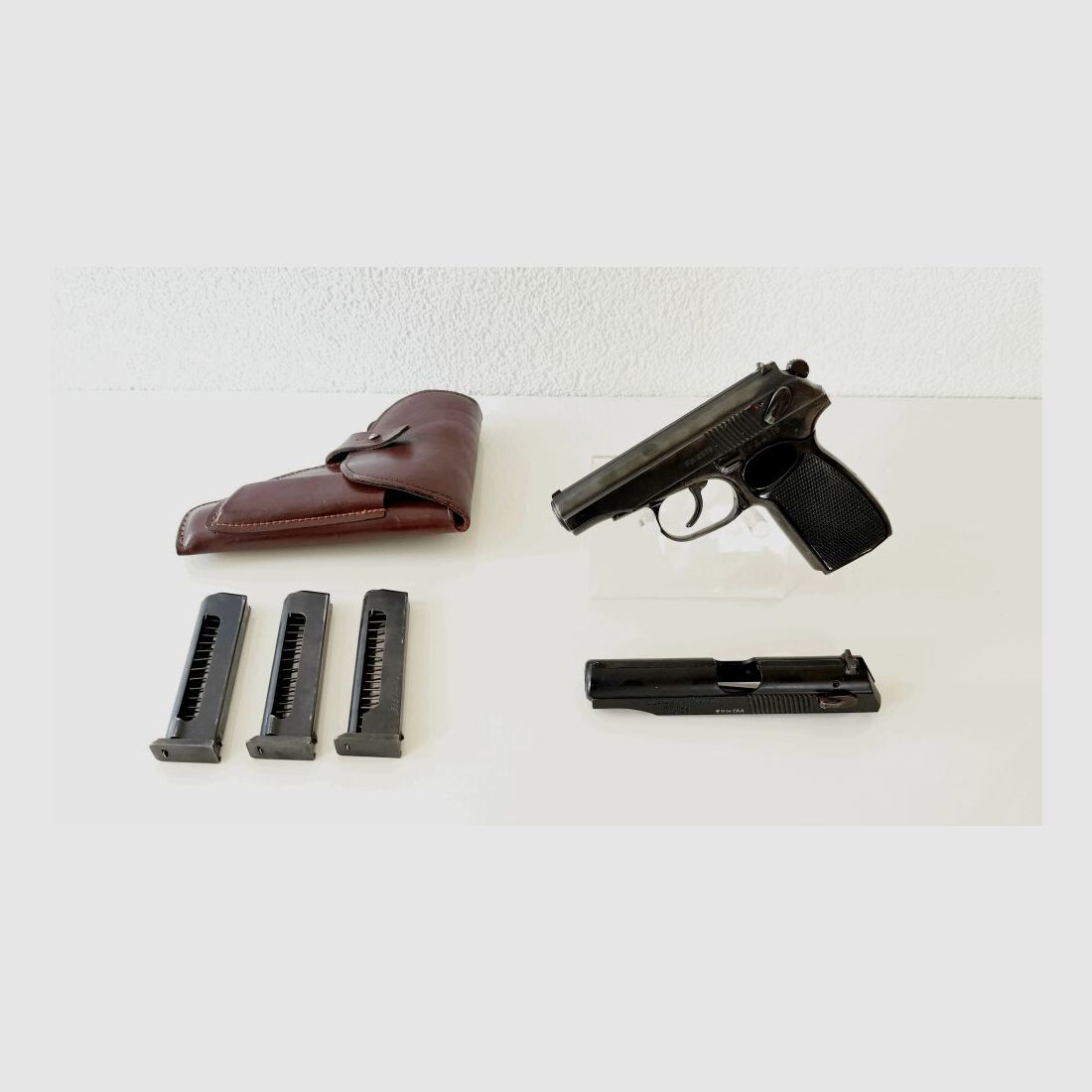 Makarov with interchangeable system .22lr and holster 9mmMakarov