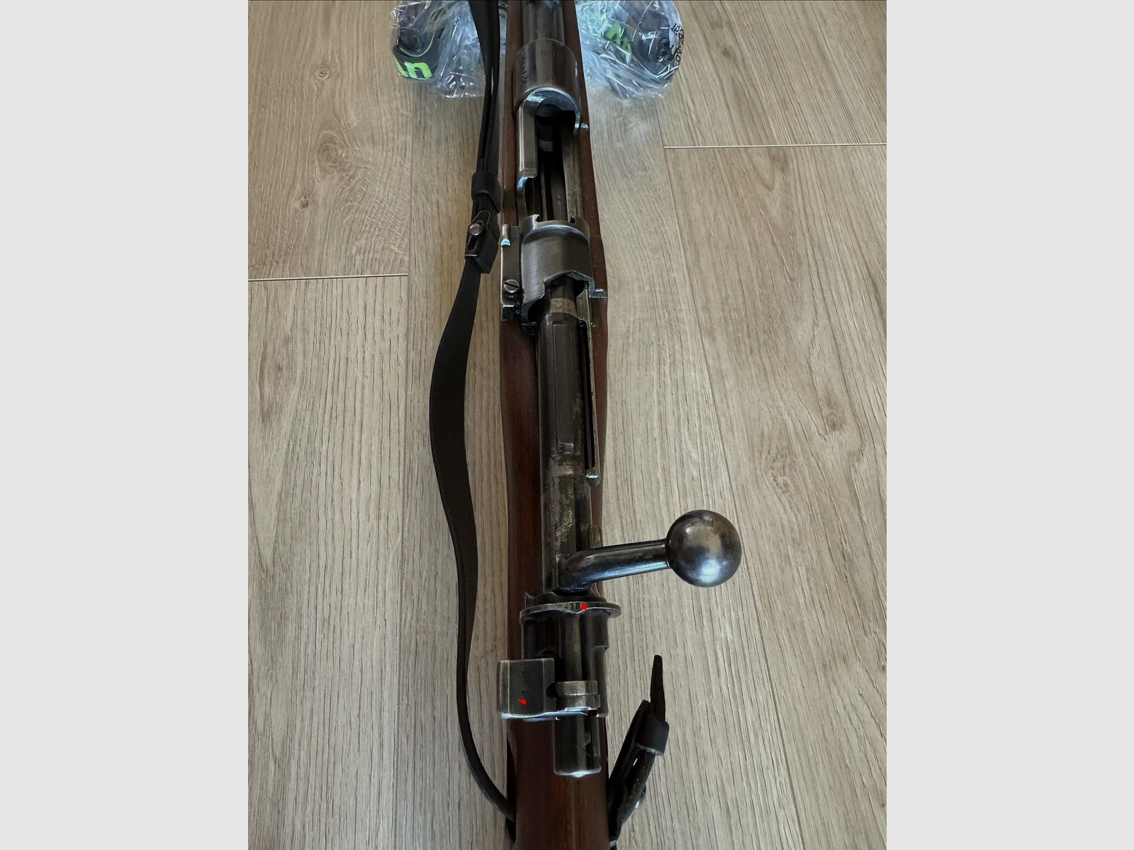 Mauser K98 k byf 41 - K.N.M. Norwegische Beutewaffe