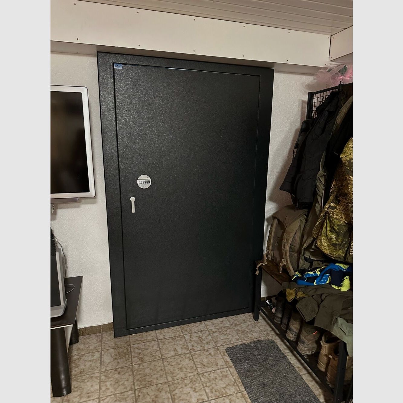 Gunshome uG porte de salle d'armes classe 1 EN1143-1 fabrication sur mesure ! Regardez !