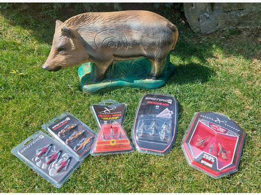 Jagdspitzen für Bögen und Armbrüste