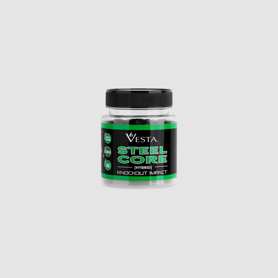 Vesta Steel Core Balls Cal. .50 50stk