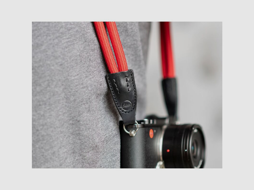 Leica Double Rope Strap created by COOPH, red, 126cm, SO