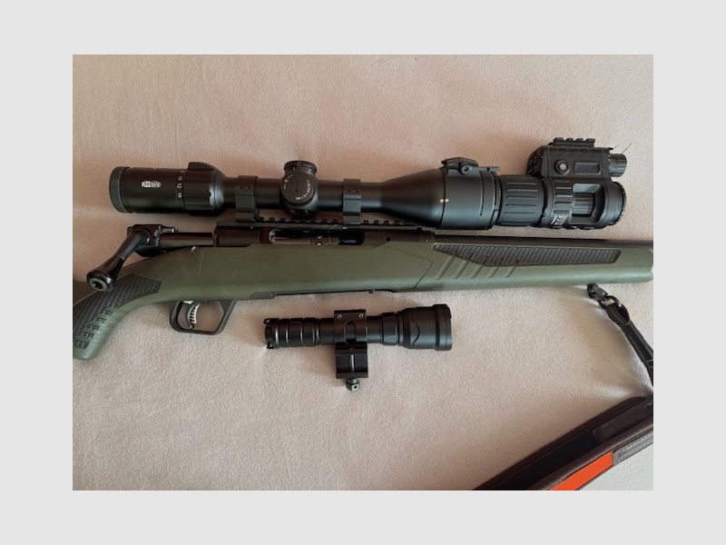 Digitales Nachtsicht-Vorsatzgerät im Komplettset - Diycon Black Mamba DNVC3