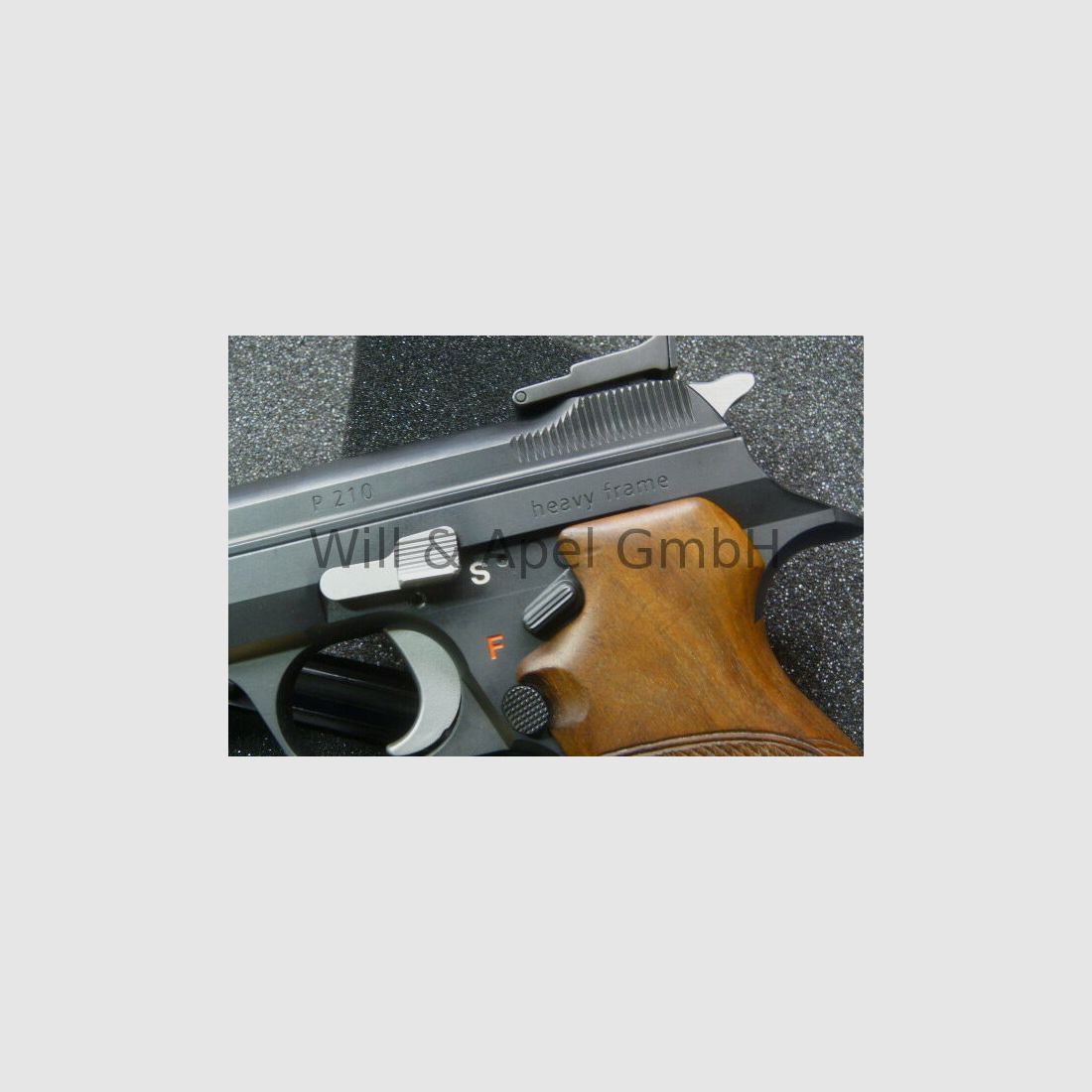 SIG P210 Long Slide Heavy Fram Sport 6 ZOLL