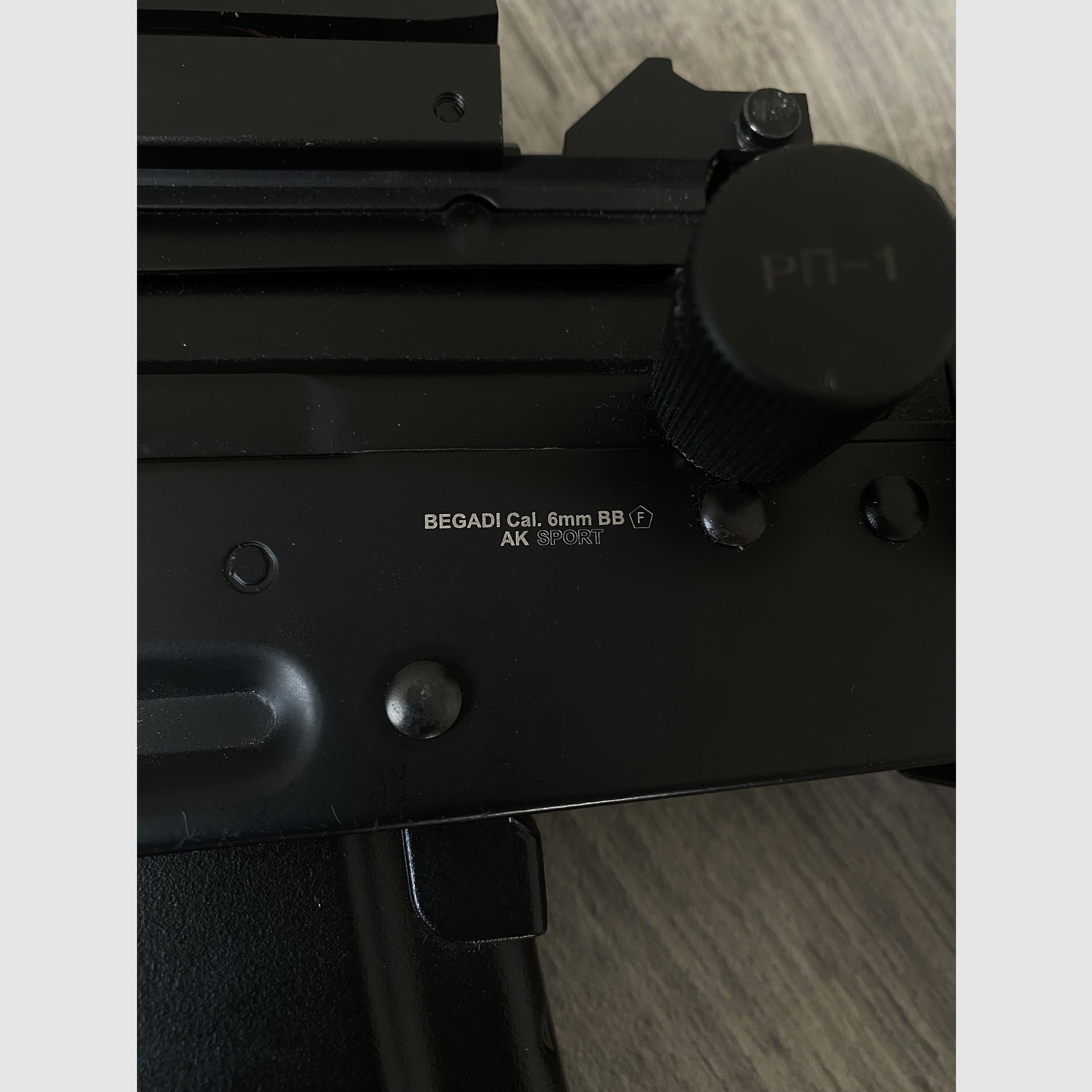 Begadi AK-74UN "SPORT" Gen. 5 S-AEG (Variohead, PRO HopUp, Begadi CORE EFCS / Mosfet) Upgraded F-Stempel