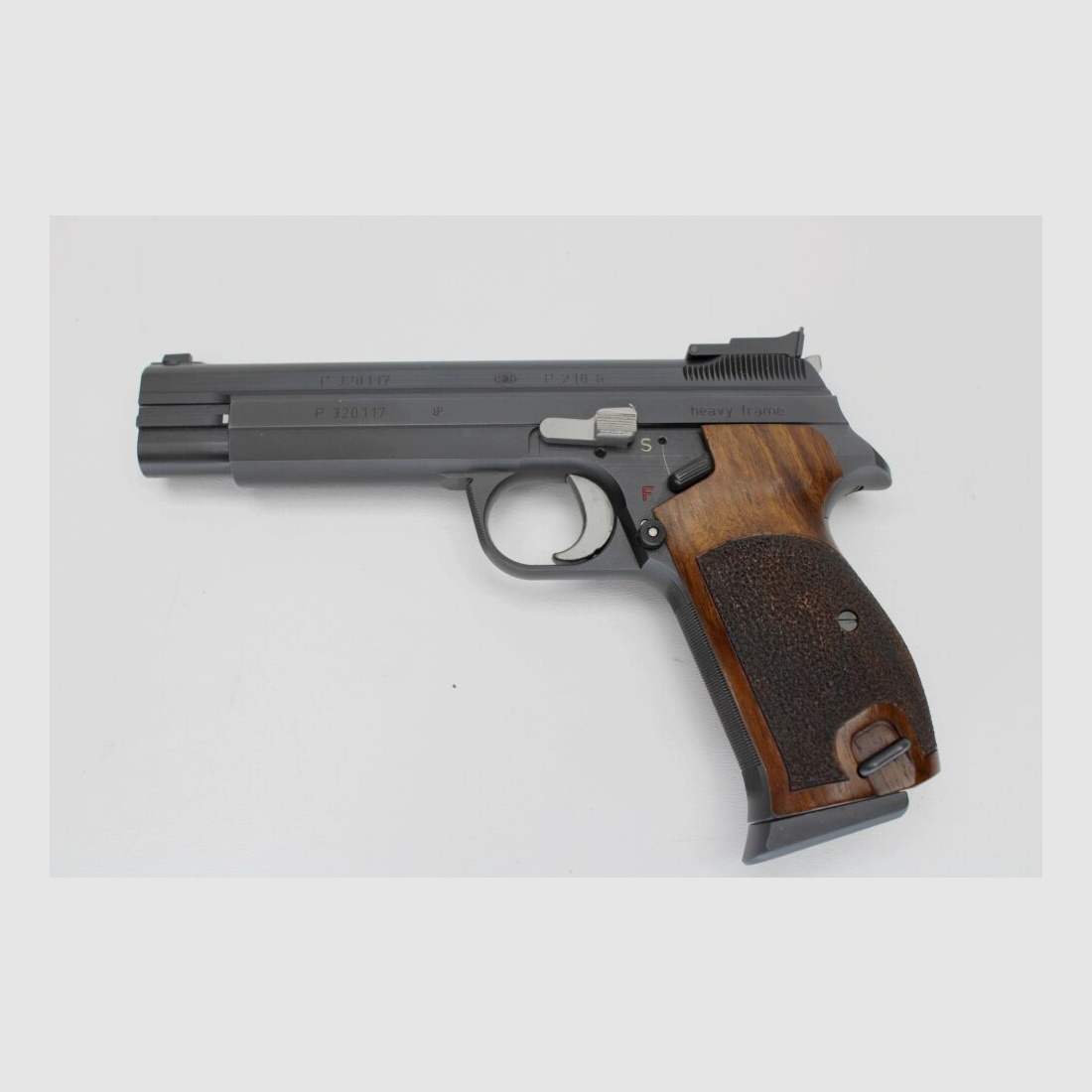 Pistole SigSauer P210-6 HF Kal. 9mm Luger inkl Tasche #:15847 Pfandversteigerung 17.7.25